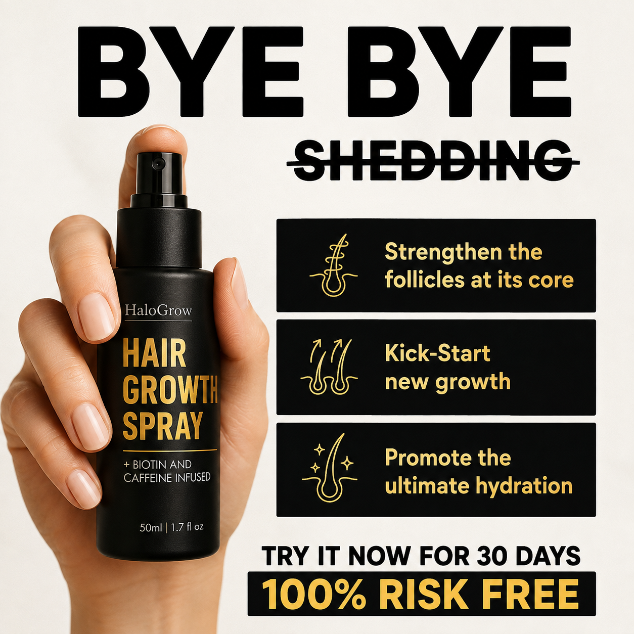 HaloGrow Hair Regrowth Spray